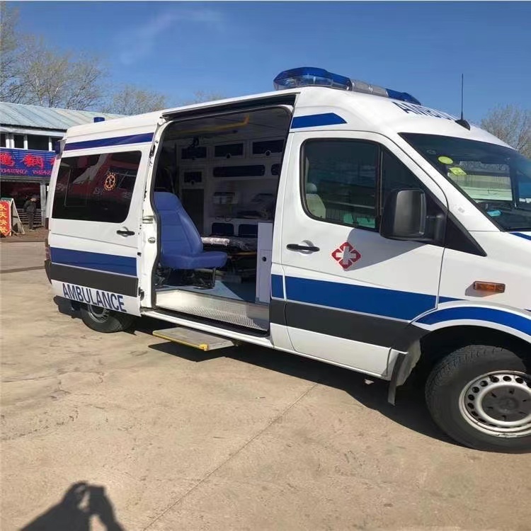 嵊泗私人长途救护车出租转院回家